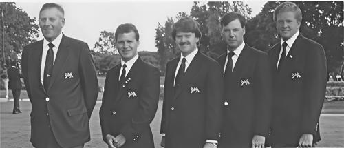 Charles W. Green, David Curry, Peter McEvoy, Garth McGimpsey, Colin Montgomerie